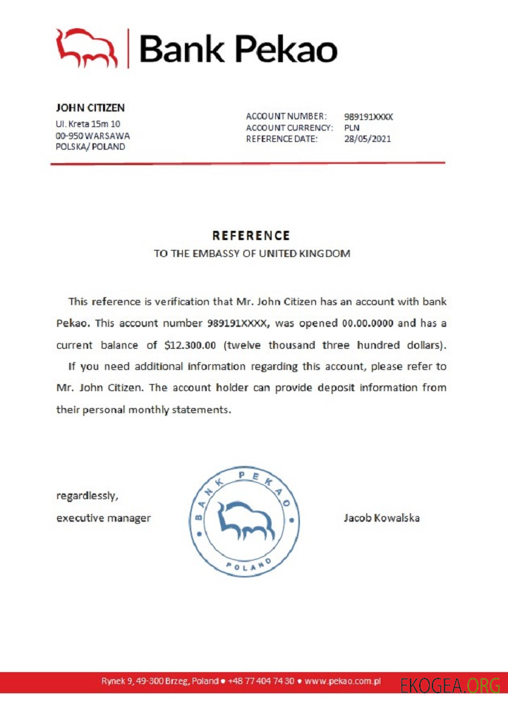 Pologne , Bank Pekao , reference